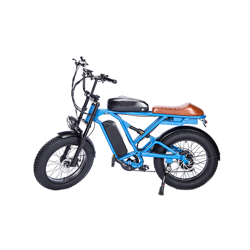Electric Fat Tire Mountain Bike 48V 500V brushless hub high-speed motor - 6