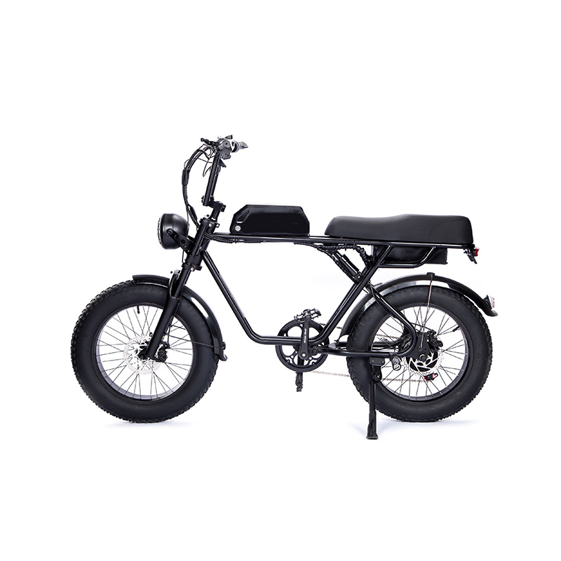 Electric Fat Tire Mountain Bike 48V 500V brushless hub high-speed motor - 4